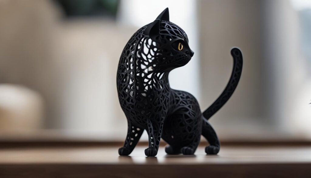 3D printed cat toy