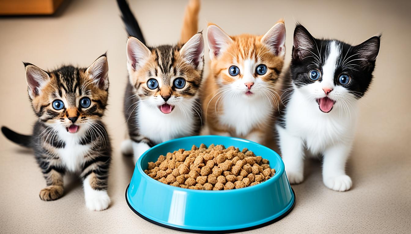 can kittens eat adult cat food