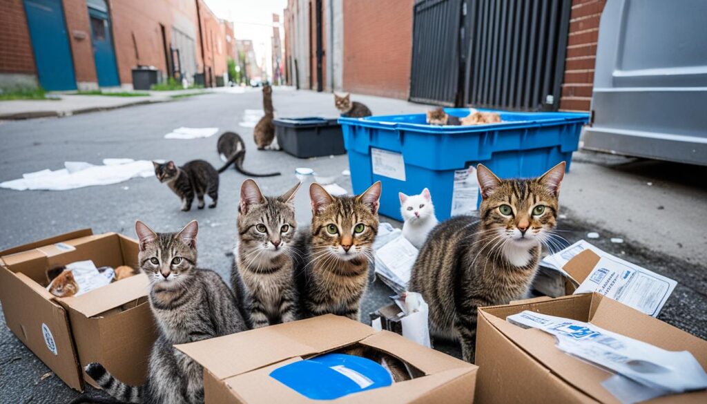 managing stray and feral cats image