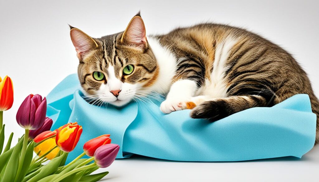 Treatment plan for cat tulip poisoning