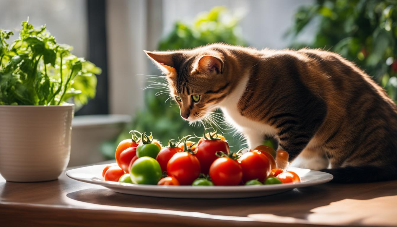 can cats eat tomatoes