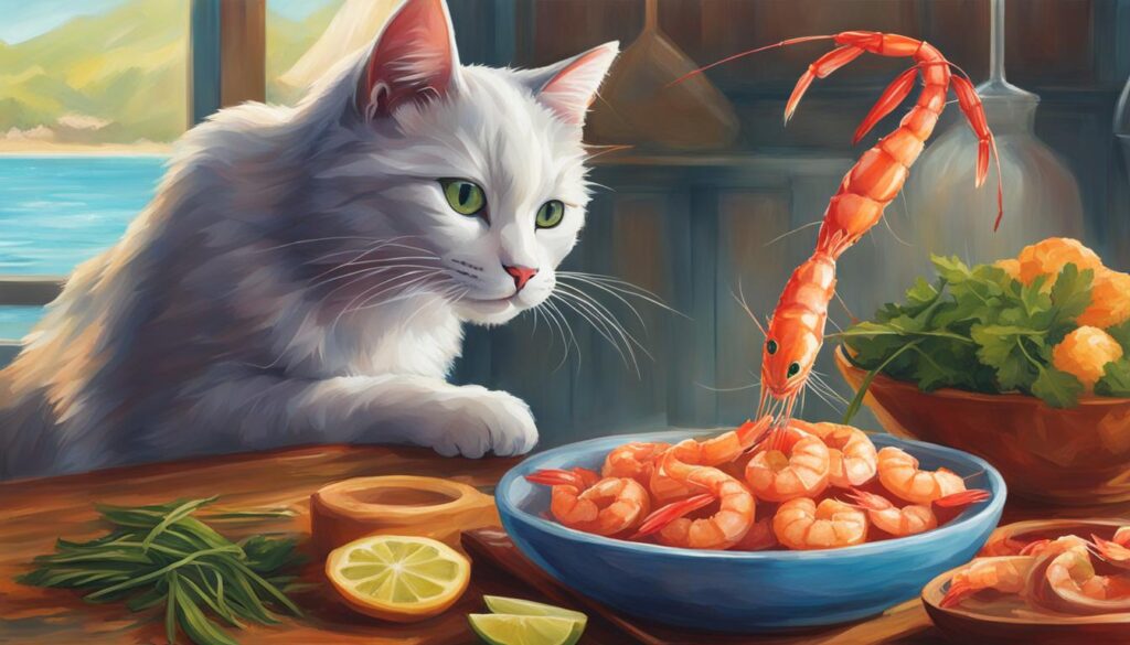 health benefits of shrimp for cats