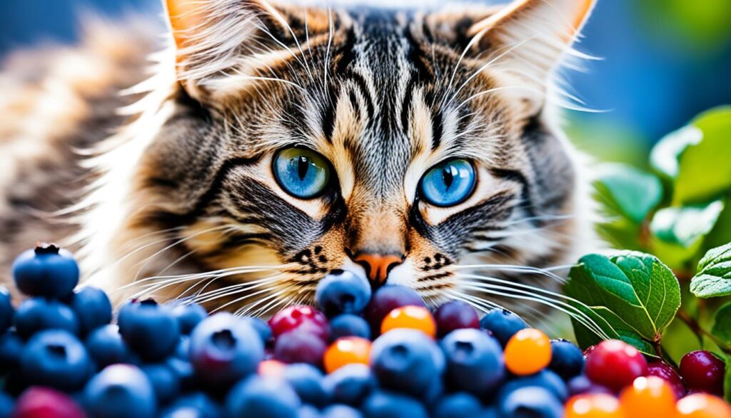 introducing blueberries to cats