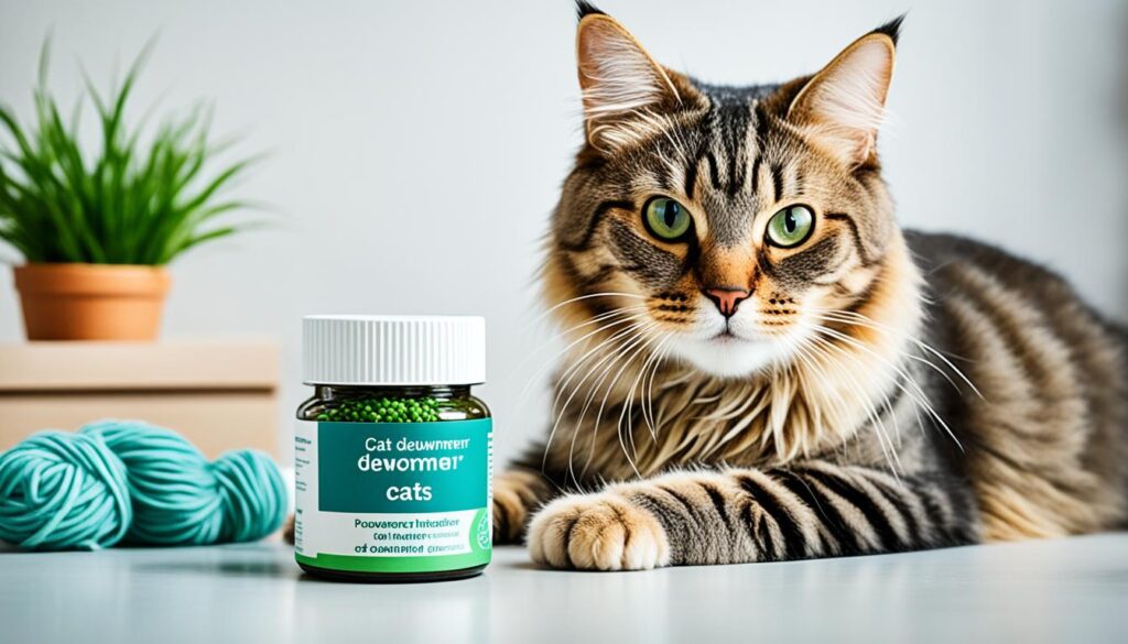 Roundworm medicine for cats