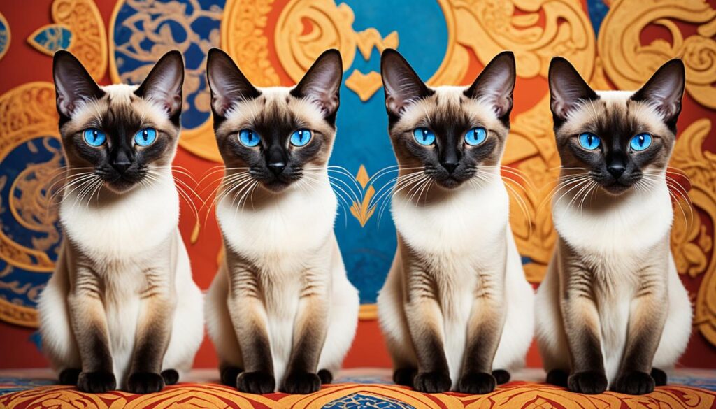 Siamese cat growth patterns