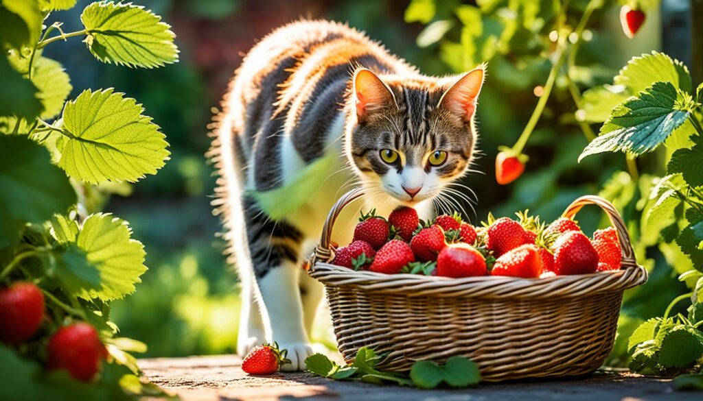 strawberries for cat nutrition