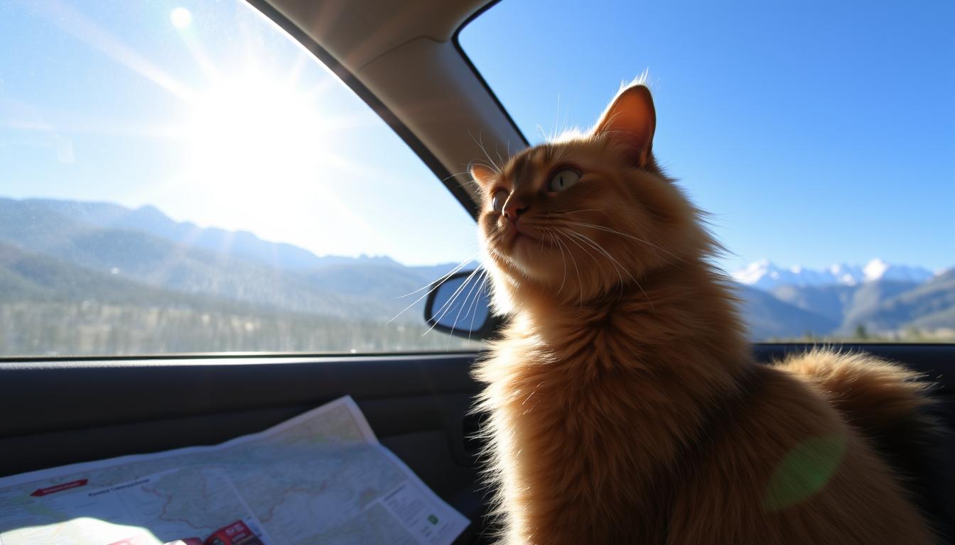 7 tips for road trip with your cat