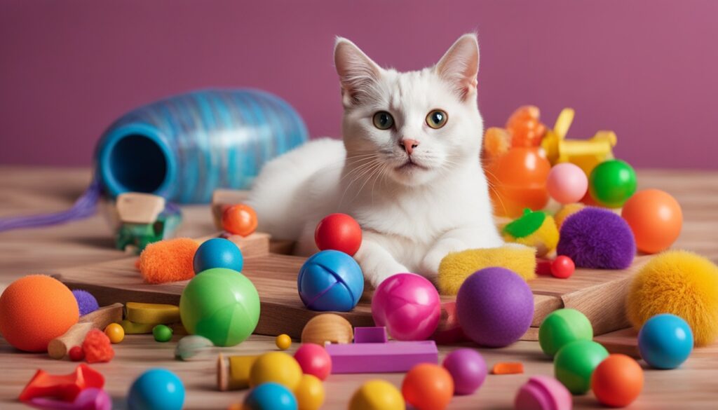 Cat toys for feline enrichment