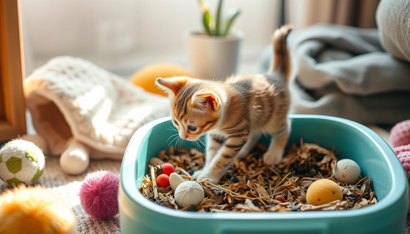 How to litter train a kitten