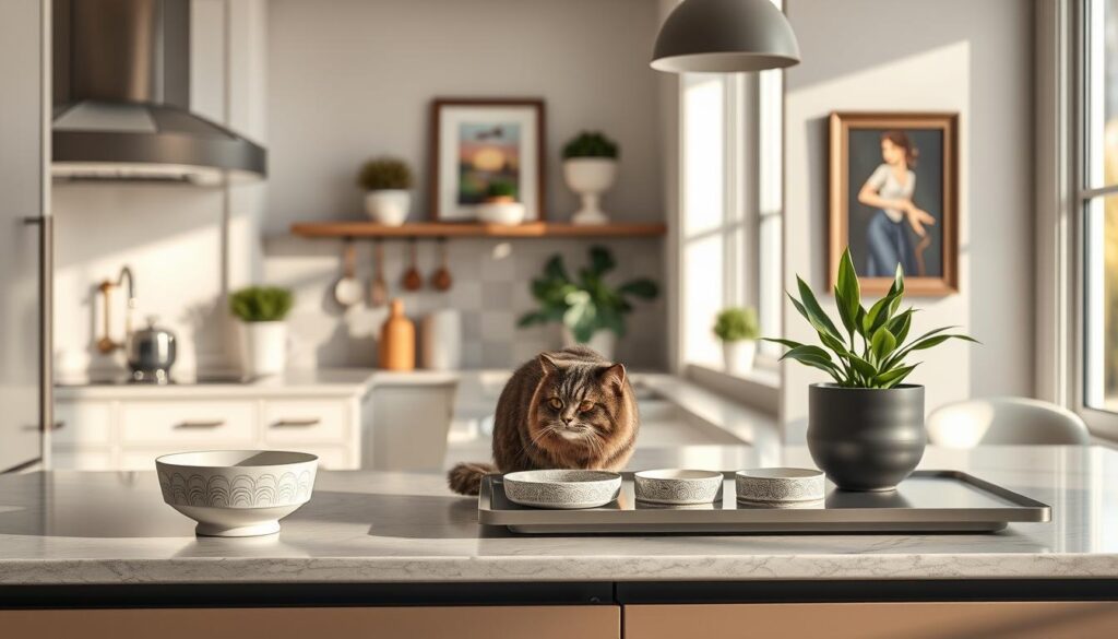 pet-friendly kitchen decor