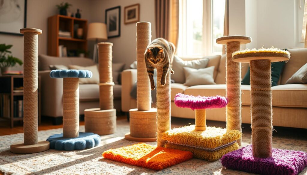 cat scratching posts